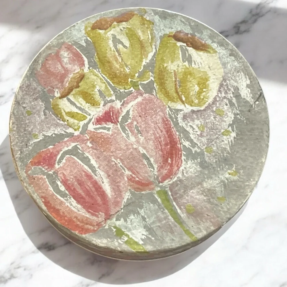 Unopened Vintage 50’s Harriet Hubbard Ayer Face Powder - Picture 1 of 9